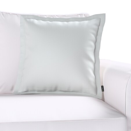 Poszewka Mona na poduszkę 45x45 gołębi srebrny z połyskiem