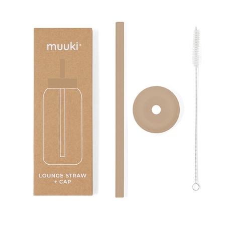 MUUKI słomka do butelki 720 ml, Milk Coffee