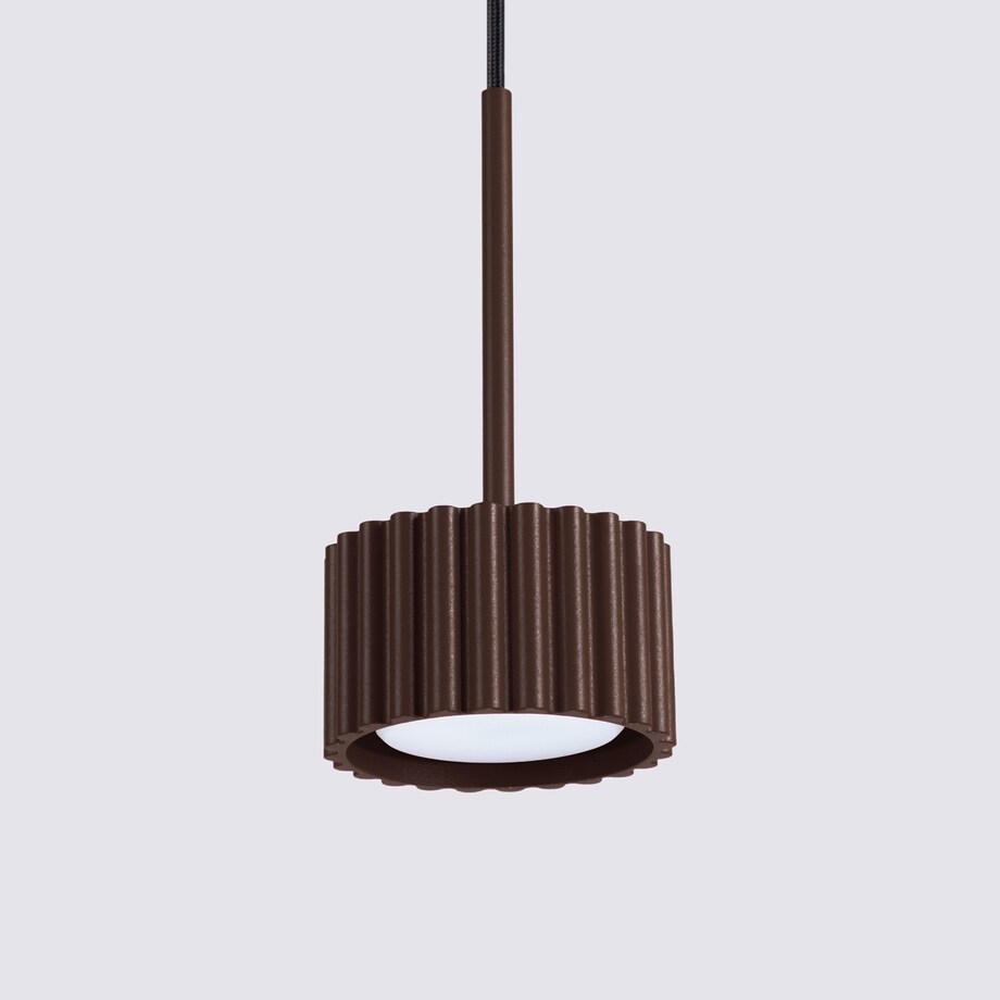 Lampa wisząca AURA 1 brązowa Gx53