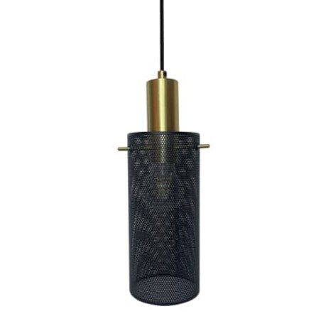 Lampa salonowa wisząca Tirana LP-945/1P BK Light Prestige glamour czarna