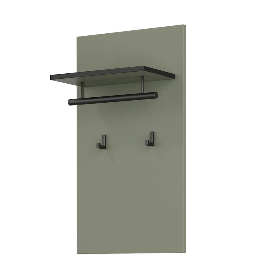 Wieszak do przedpokoju CROSS 40x70cm zielony/czarny