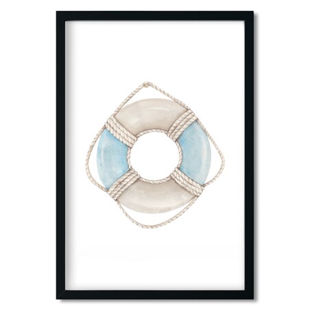 Plakat dla dzieci Koło ratunkowe 30x40