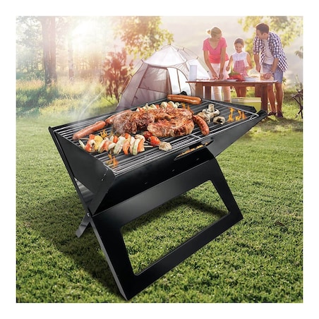 Maestro Grill Składany Walizkowy Kempingowy 45 X 30 X 35 Cm MR1011