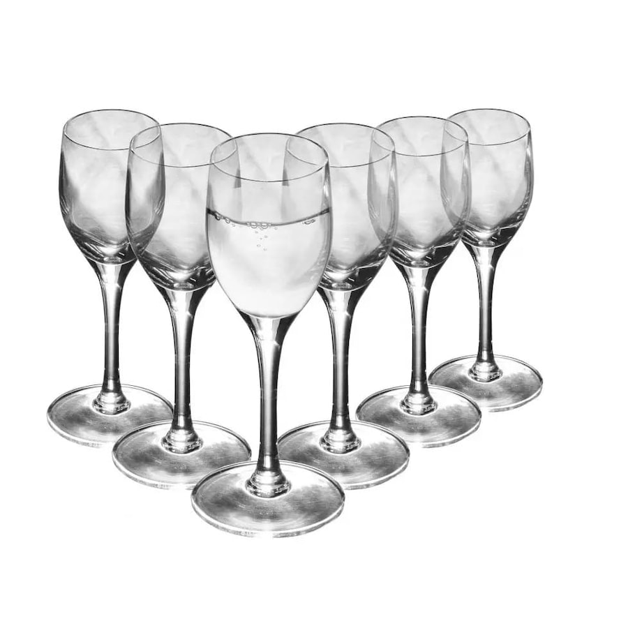 Kieliszki do Wódki Likieru Nalewki Krosno Romance 40 ml na Nóżce z Efektem