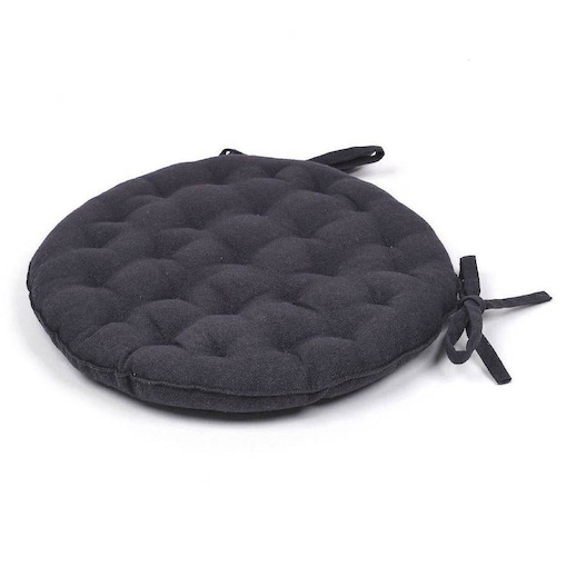 Poduszka na krzesło okrągła Secession, bawełniana, Ø 40 cm