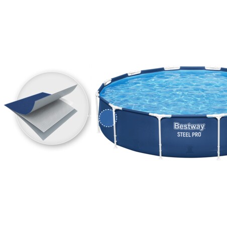Basen ogrodowy stelażowy 366x76cm Bestway 56681-M