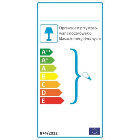 PUERTO LAMPA SUFITOWA SPIRALA 3X40W E14 BIAŁY