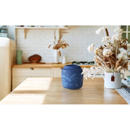 Termos obiadowy Graphic Ginko granatowy Element New, 550 ml, Monbento