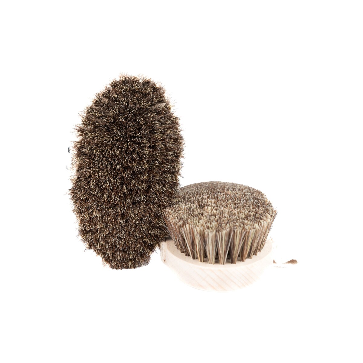 Szczotka do masażu ciała - mix włosia końskiego i naturalnego włókna tampico, No.14