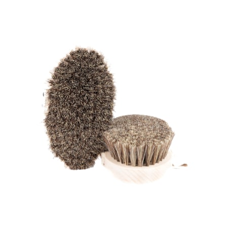Szczotka do masażu ciała - mix włosia końskiego i naturalnego włókna tampico, No.14