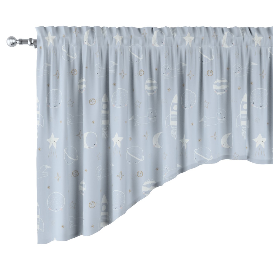 Lambrekin łuk 200x75 szary