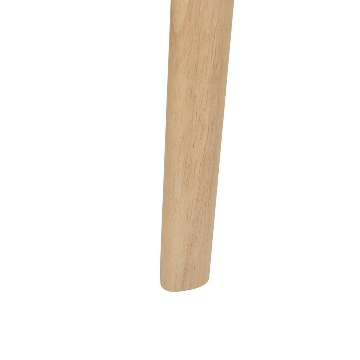 Zestaw 2 krzeseł do jadalni OVERLY Drewno kauczukowe Jasne drewno