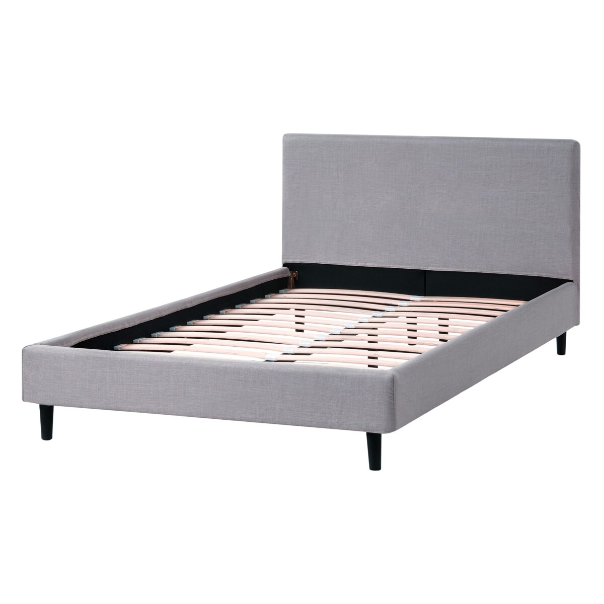 Łóżko FITOU 120 x 200 cm Jasnoszary