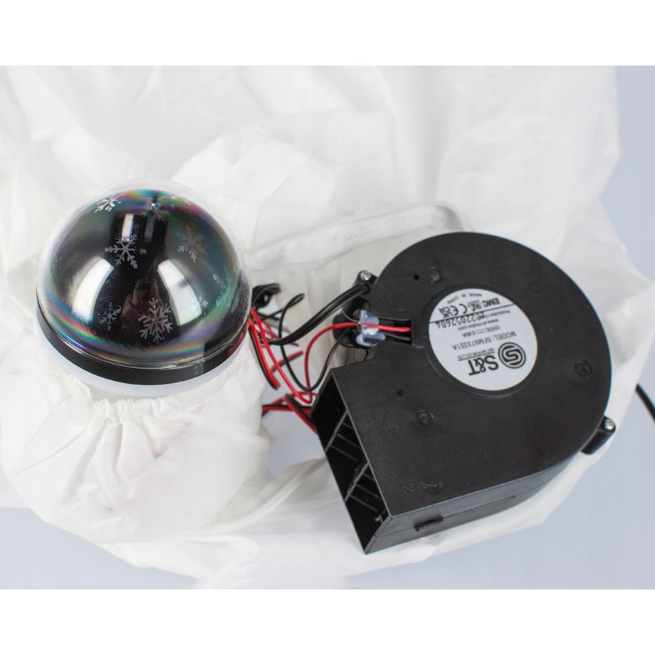 Bałwan Nadmuchiwany Świecący Duży Pompowany Led 150Cm Dmuchaniec