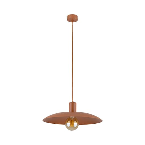 Lampa wisząca TK Lighting ASTRA BRICK 10882 ceglana E27 41 cm regulowana wysokość do 150 cm nowoczesna metalowa