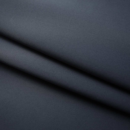 vidaXL Zasłona zaciemniająca z haczykami, antracytowa, 290x245 cm