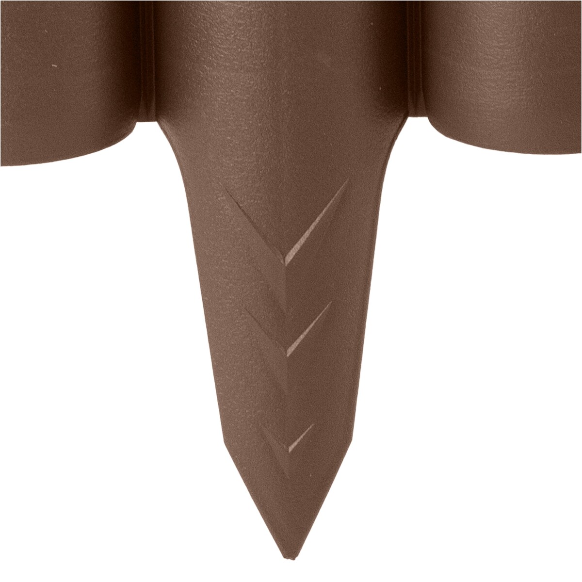 Płotek Ogrodowy 2,5 M Obrzeże Trawnikowe Palisada Brązowy