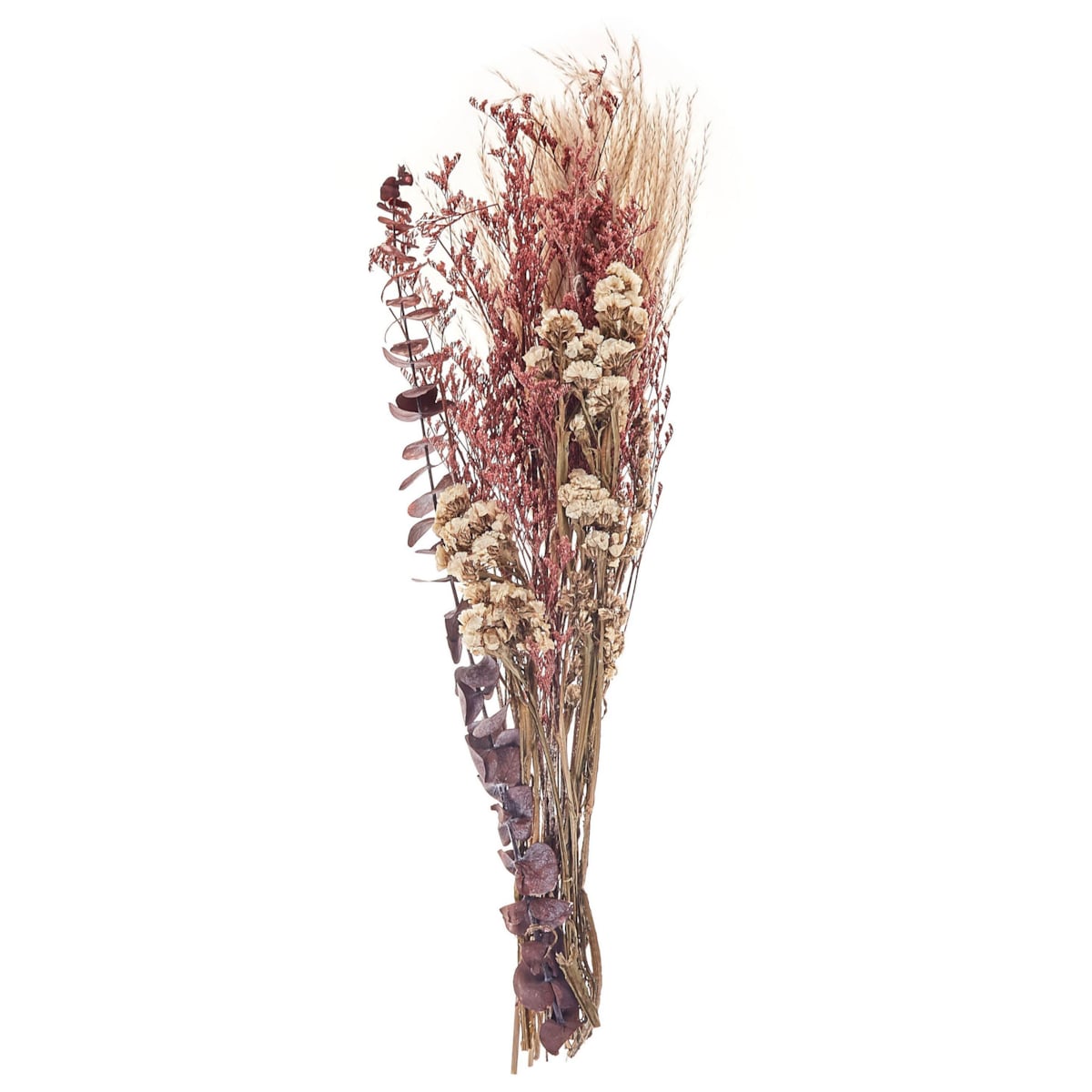 Bukiet suszonych kwiatów 55 cm różowy ARABA