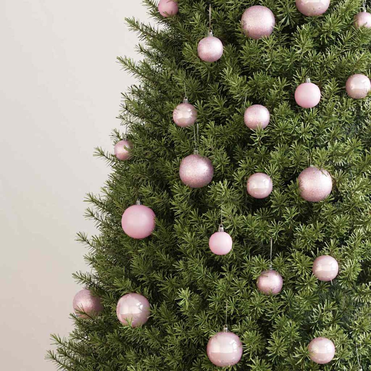 vidaXL Zestaw bombek, 100 elementów, różowy