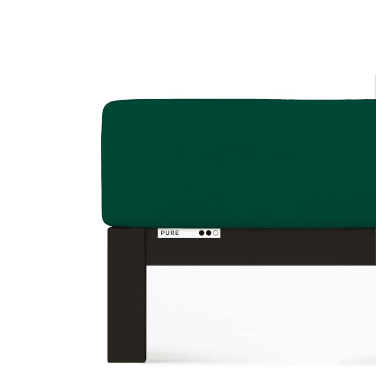 Prześcieradło Schlafgut Pure Baby Uniwersalny Green Deep 690