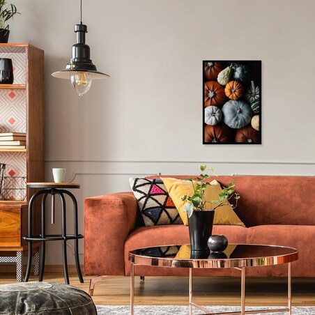 Poster Story, Plakat, Obraz - Kolorowe Dynie, wymiary 50 x 70 cm