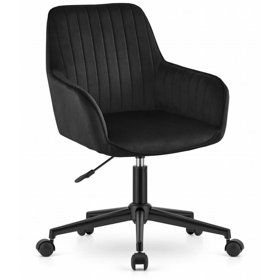 Fotel Obrotowy Do Jadalni Kuchni Salonu Pokoju Czarne