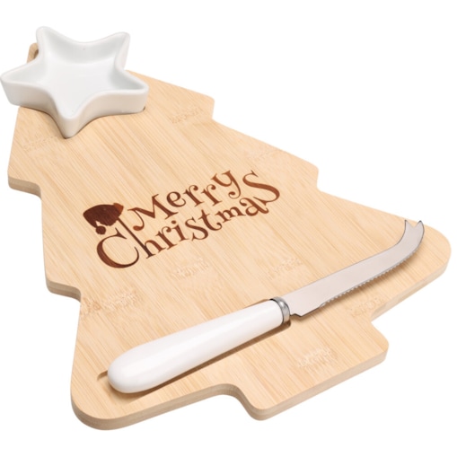 Deska do serwowania serów FIABEL, kształt choinki, 3 elementy