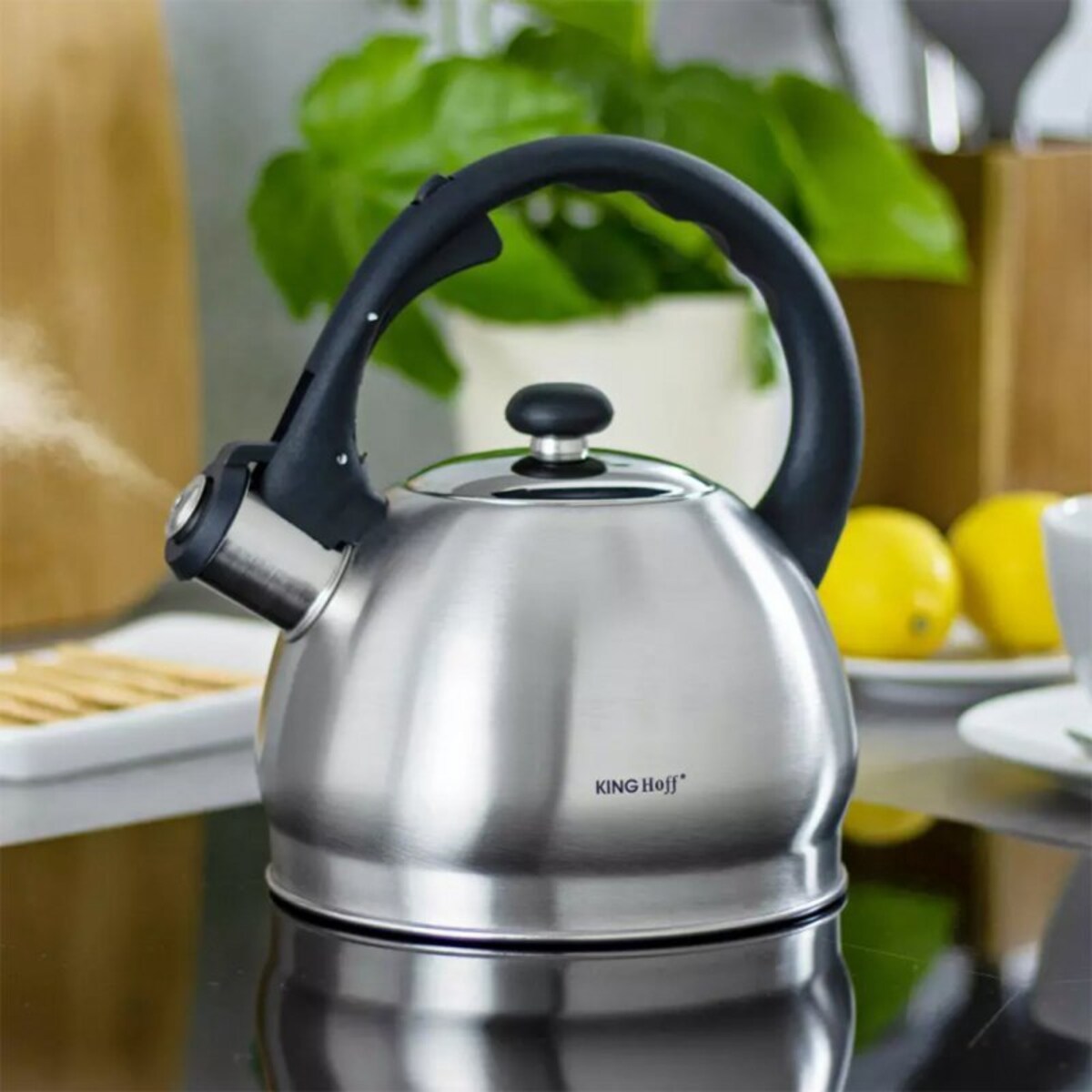 Czajnik Z Gwizdkiem Kinghoff 1,8L