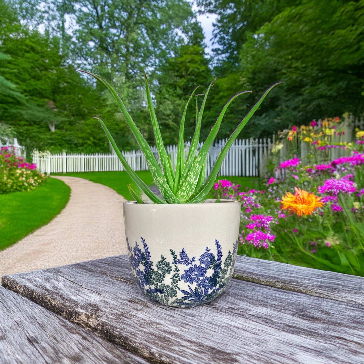 DONICZKA DO PALMY 21cm duża skandynawska na bonsai aloes osłonka donica