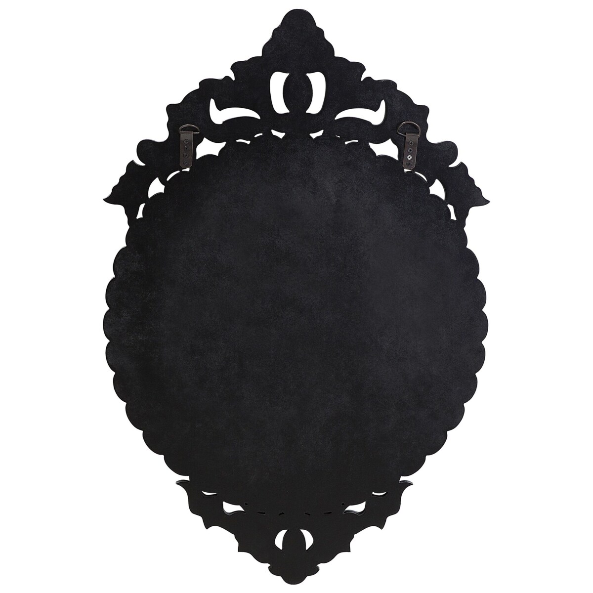 Lustro ścienne 67 x 100 cm srebrne CRAON