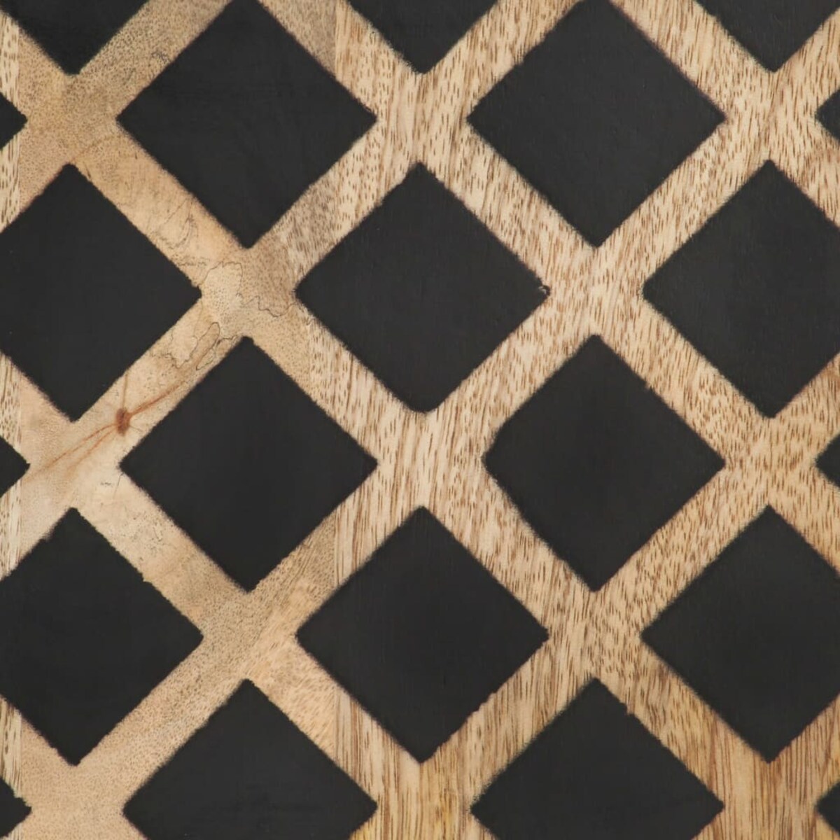 vidaXL Szafka, 118x35x75 cm, lite drewno mango