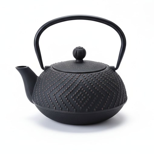 Czajnik żeliwny z zaparzaczem KAMIN, 900 ml