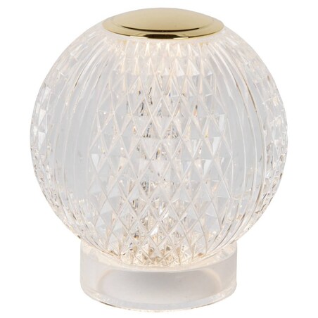 Stołowa lampa glamour Cintra ściemnialna LED 1,5W złota