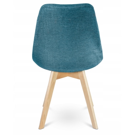 Krzesło tapicerowane materiałowe ALTA marine