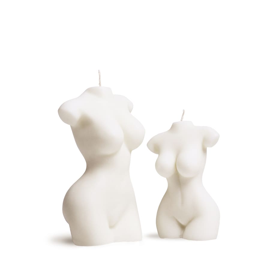 Świeca sojowa ciało kobiety Diva L, 140 g, INSPIRA