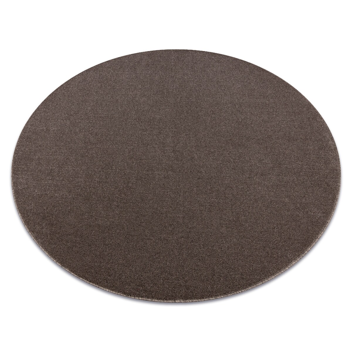 Dywan ETON PLUS koło mocca Melanż brązowy koło 100 cm
