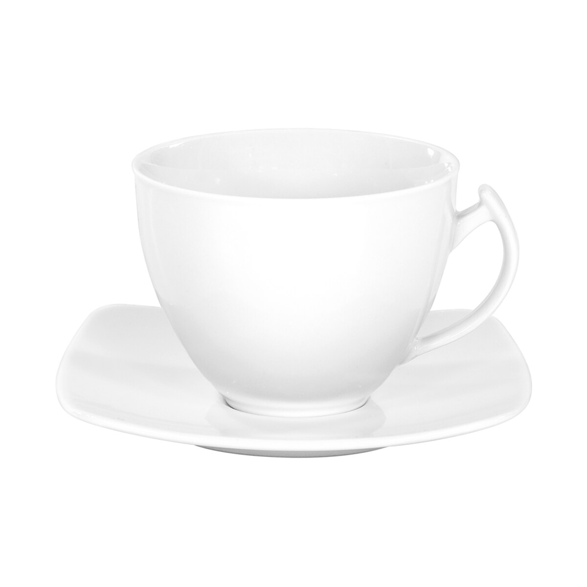 Garnitur do kawy dla 12 osób 27 el. Akcent Biały C000