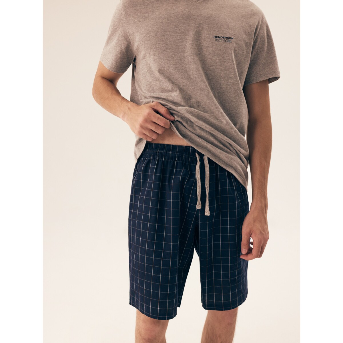 Piżama Dorm 42618-90X Szary, XL