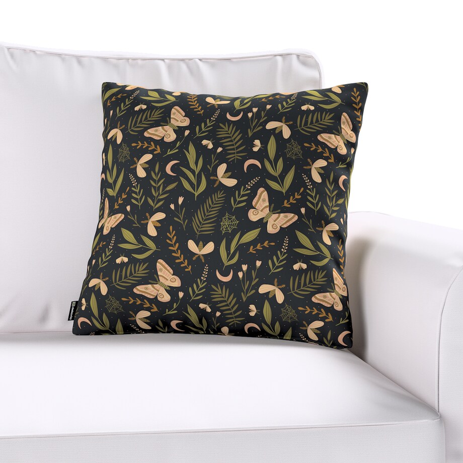 Poszewka Milly 43x43 czarno-zielony