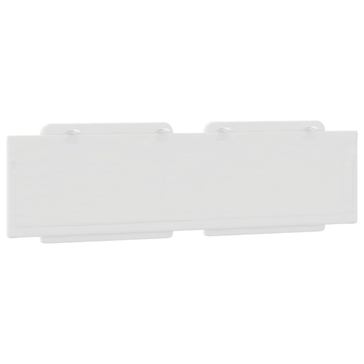 vidaXL Poduszka na wezgłowie, Zadar, biała, 180 cm, sztuczna skóra