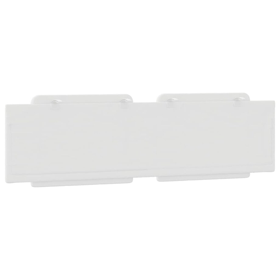 vidaXL Poduszka na wezgłowie, Zadar, biała, 180 cm, sztuczna skóra