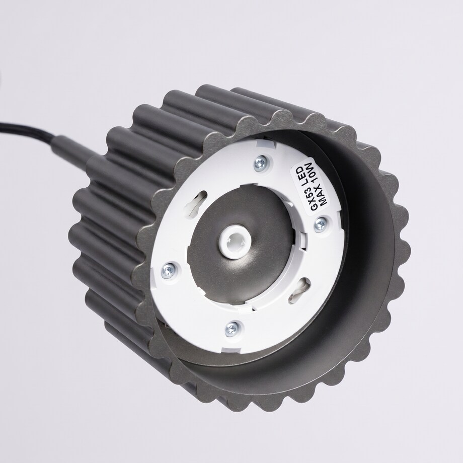 Lampa wisząca AURA 1 czarna Gx53