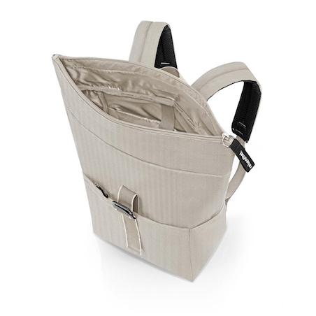 Plecak ROLLTOP BACKPACK, herringbone sand