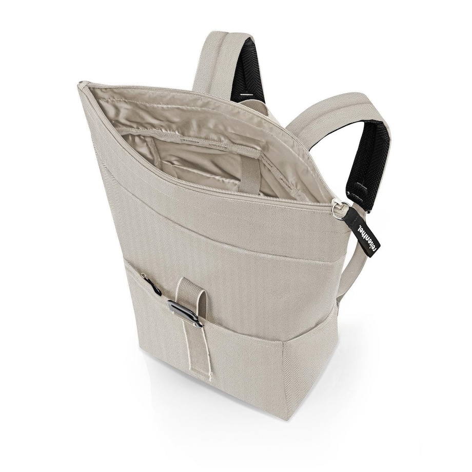 Plecak ROLLTOP BACKPACK, herringbone sand
