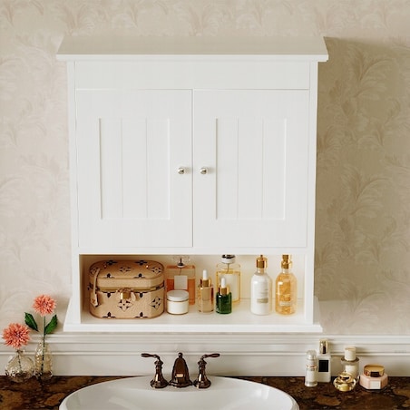 Szafka łazienkowa biała styl skandynawski loft