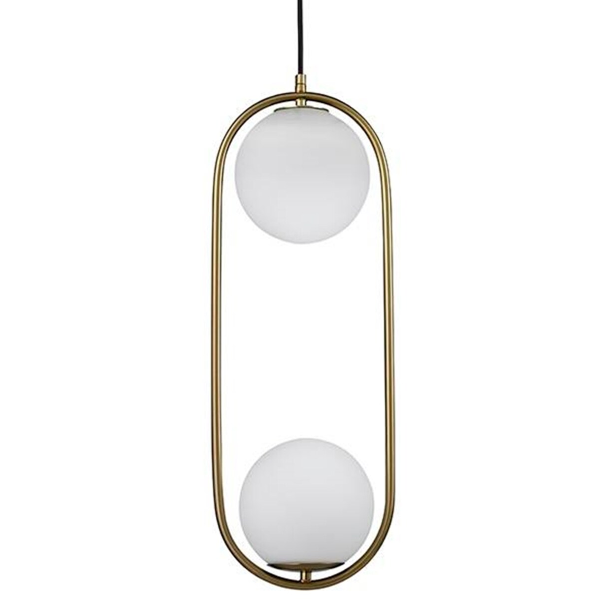 Kulista lampa wisząca Aurelia Twin MSE010100303 złota