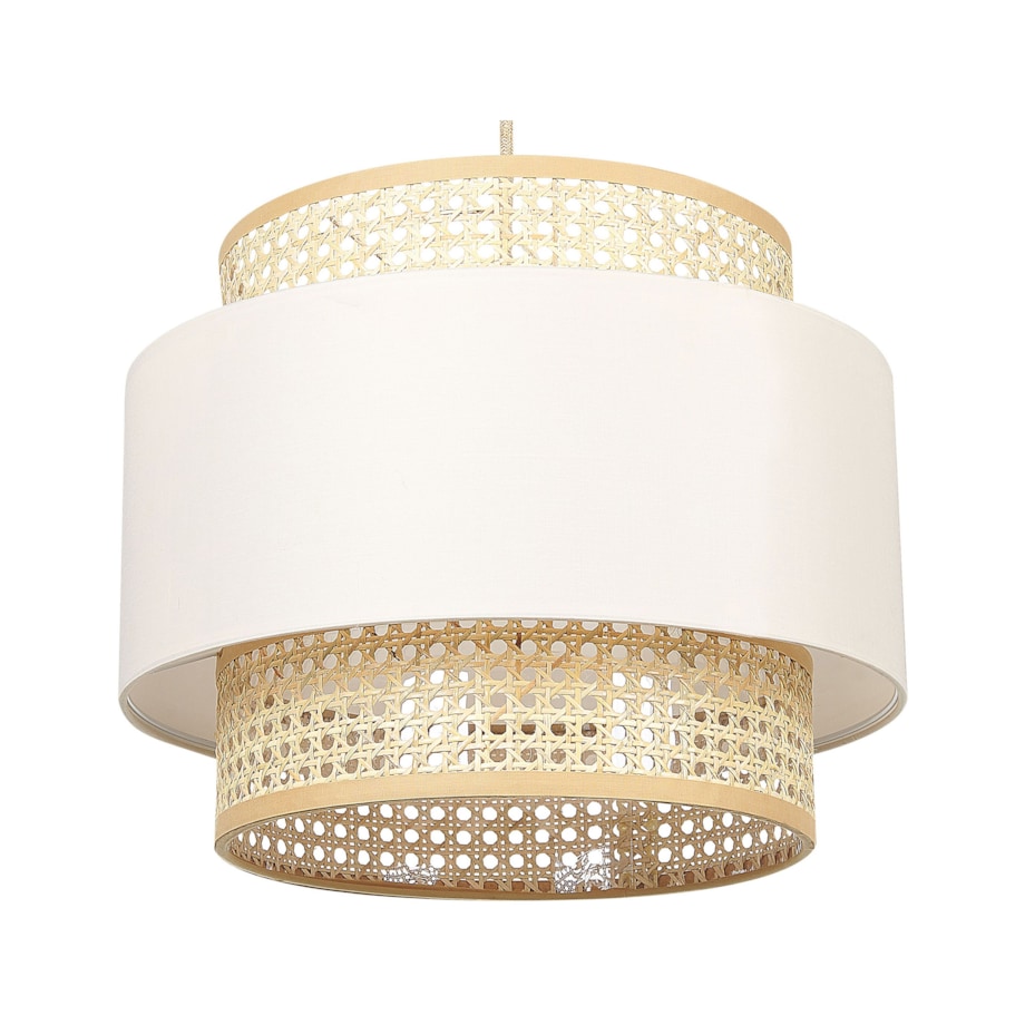 Lampa wisząca naturalna z beżowym YUMURI