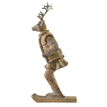 Figura Renifer Na Nartach SANTA LILA
