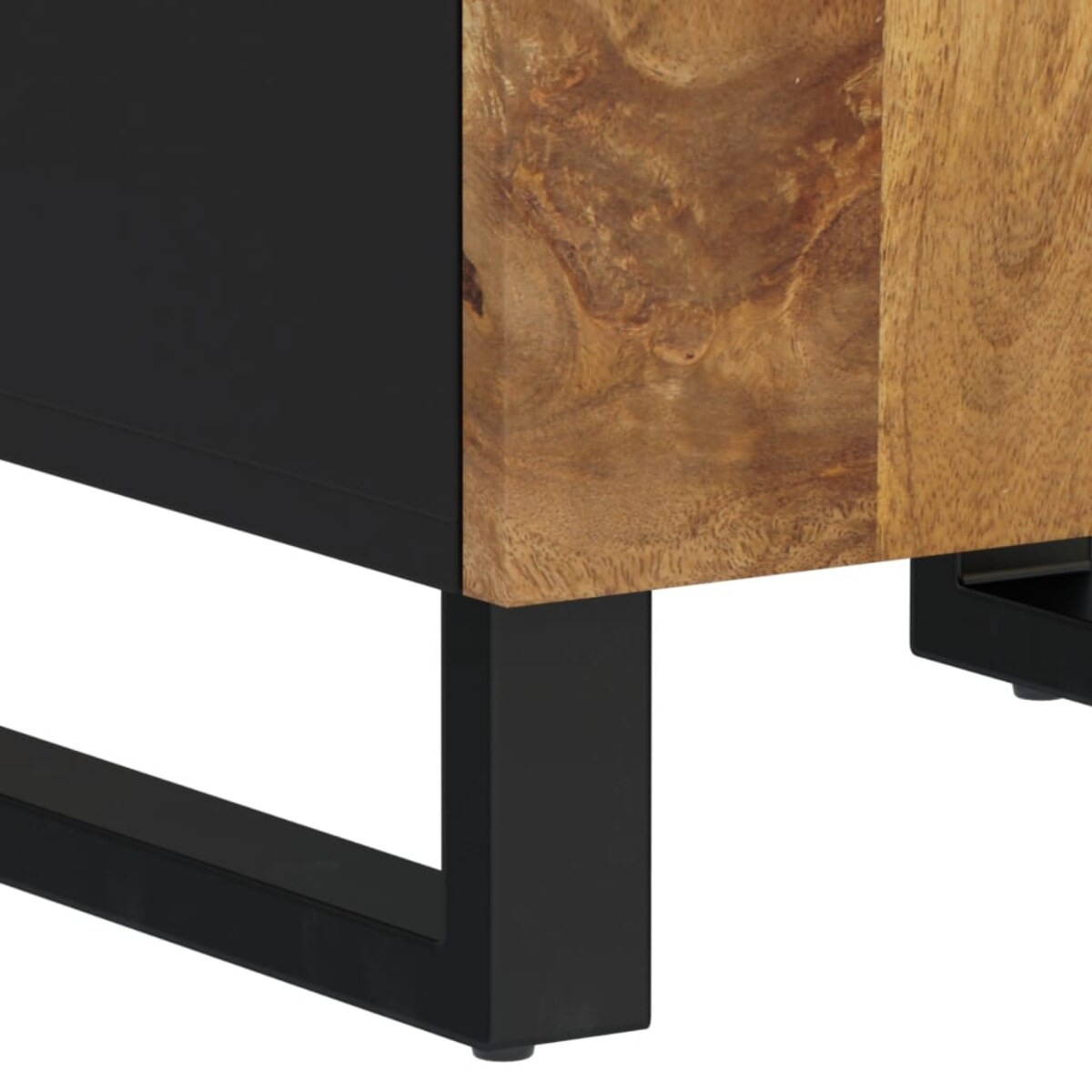 vidaXL Szafka łazienkowa, 38x33x160 cm, lite drewno mango