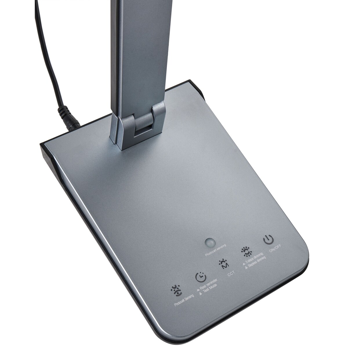 Lampa biurkowa LED PICTOR Ze ściemniaczem Ciemnoszary